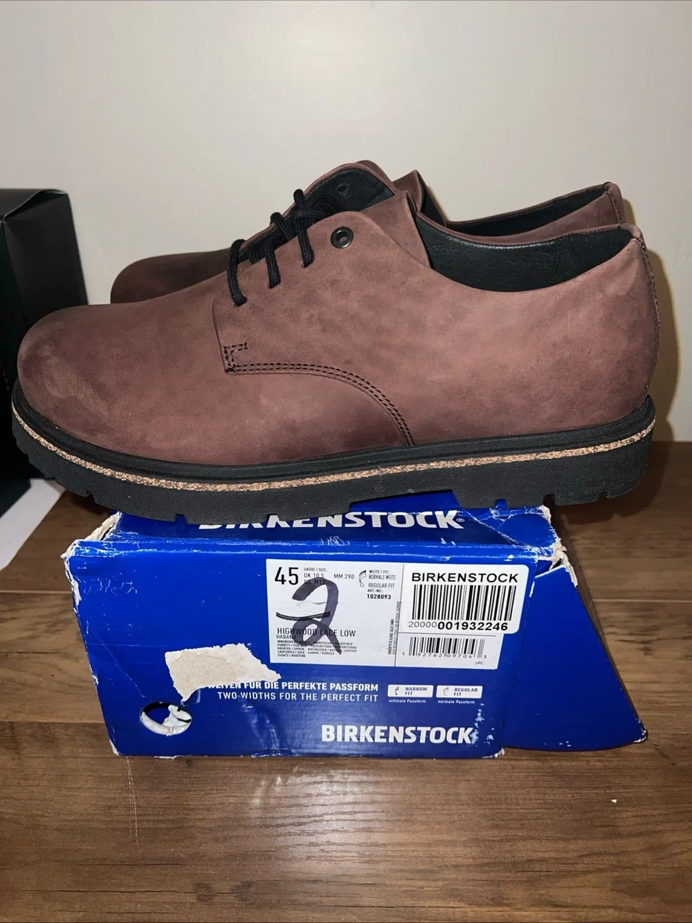 Birkenstock Highwood Lace Low Men's Brown Lace-Up Casual Shoes